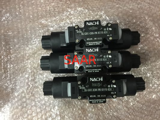Nachi SS-G01 Serisi Endüstriyel Hidrolik Valf, Düşük Gürültülü Islak Tip Solenoid Valfler