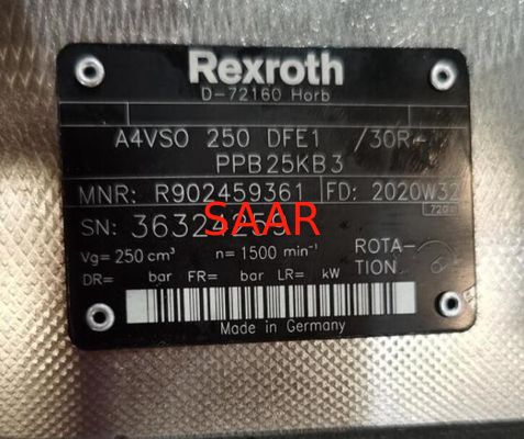 Rexroth R902449361 A4VSO250DFE1 / 30R-PPB25KB3 Eksenel Pistonlu Değişken Pompa