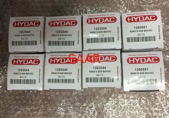 1263404, 0030D003ON/-V Yüksek Verimlilikli Hydac Filtre Elemeni 0015D 0030D 0055D 0060D 0075D 0095D Serisi