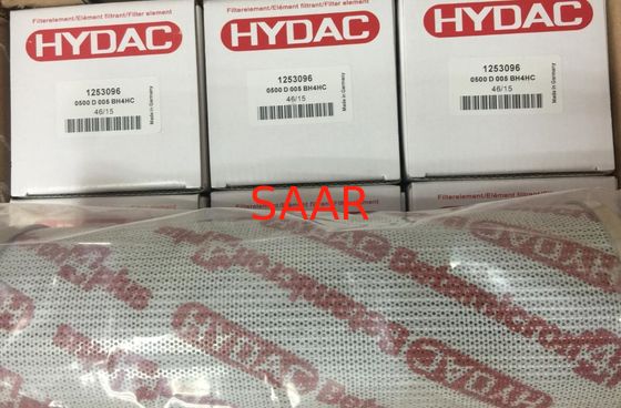 1251451, 0240D003ON/-V Hydac Basınç Filtre Elemeni Değiştirme 0240D 0260D 0280D Serisi ISO Onaylandı