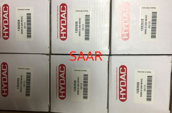 1314848, 0900D005ON Basınç Değiştirme Filtre Elementi Hydac 0800D 0900D 1320D 1500D Serisi
