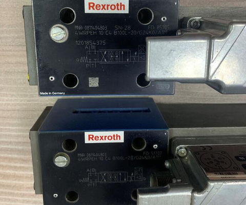 0811404803 4WRPEH10C4B100L-2X / G24K0 / A1M 4WRPEH10C4B100L-20 / G24K0 / A1M Yön Kontrol Vanası Entegre Elektronik