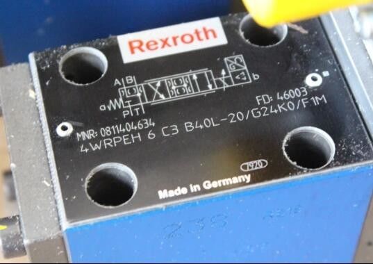 0811404634 4WRPEH6C3B40L-2X / G24K0 / F1M 4WRPEH6C3B40L-20 / G24K0 / F1M Yön Kontrol Vanası Entegre Elektronik
