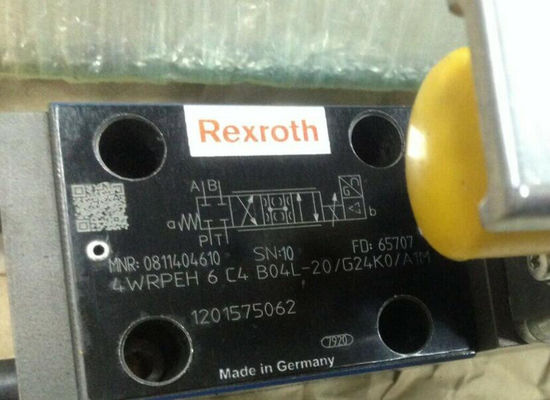 0811404610 4WRPEH6C4B04L-2X / G24K0 / A1M 4WRPEH6C4B04L-20 / G24K0 / A1M Yön Kontrol Vanası Entegre Elektronik