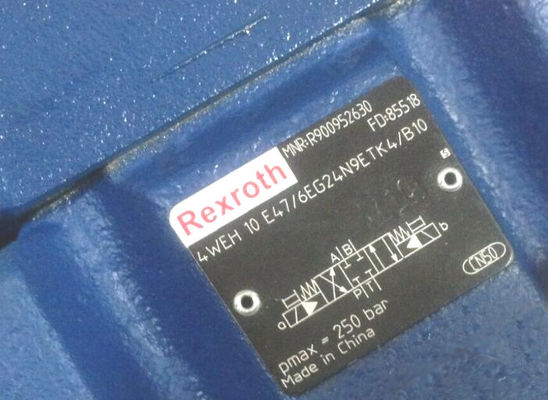 R900952630 4WEH10E4X / 6EG24N9ETK4 / B10 4WEH10E47 / 6EG24N9ETK4 / B10 Elektro-Hidrolik Tahrikli Yönlü Spool Valf