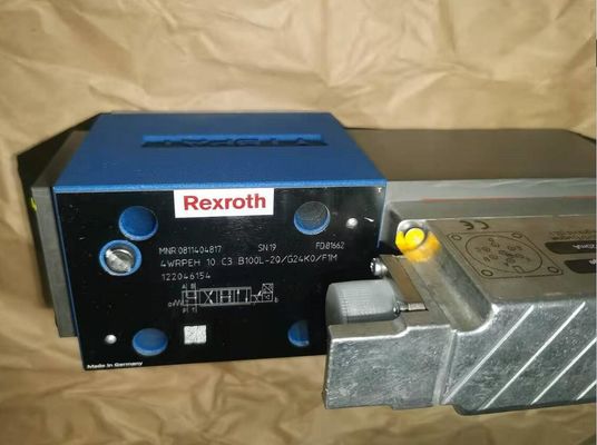 0811404817 4WRPEH10C3B100L-20 / G24K0 / F1M 4WRPEH10C3B100L-2X / G24K0 / F1M Entegre Elektronik Yön Kontrol Vanası