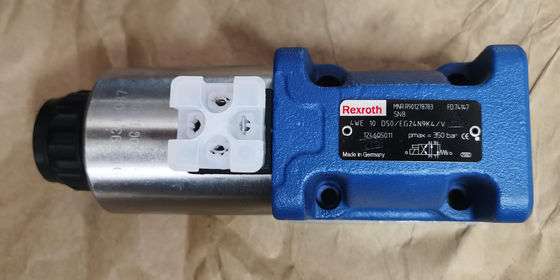 Rexroth R901278783 4WE10D50/EG24N9K4/V 4WE10D5X/EG24N9K4/V Yönlü Spool Valfler Doğrudan Kumandalı