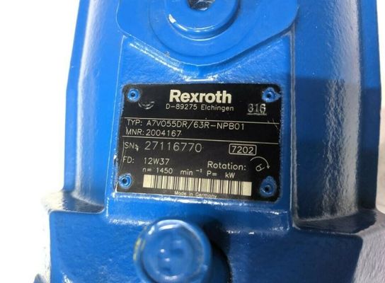 R902004167 A7VO55DR/63R-NPB01 Rexroth Eksenel Pistonlu Değişken Pompa A7VO55DR Tipi