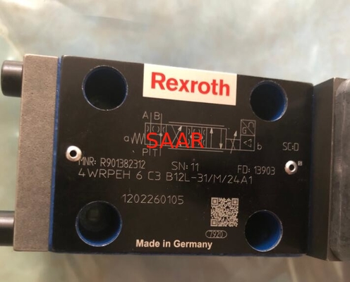 R901382312 4WRPEH6C3B12L-31/M/24A1 4WRPEH6C3B12L-3X/M/24A1 Yön Kontrol Vanası Entegre Elektronikler