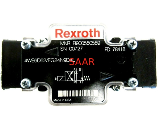 Rexroth R900550589 4WE6D6X/EG24N9DAL 4WE6D62/EG24N9DAL Yön Kontrol Valfi Rexroth Solenoid Valf