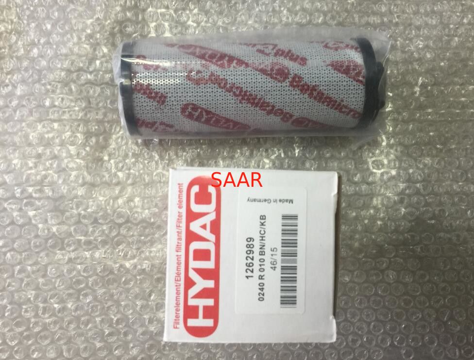1263617, 0240R010ON/-V-B6 Hydac 0240R Serisi Hidrolik Dönüş Hattı Filtresi İçin Dönüş Hattı Elemanları