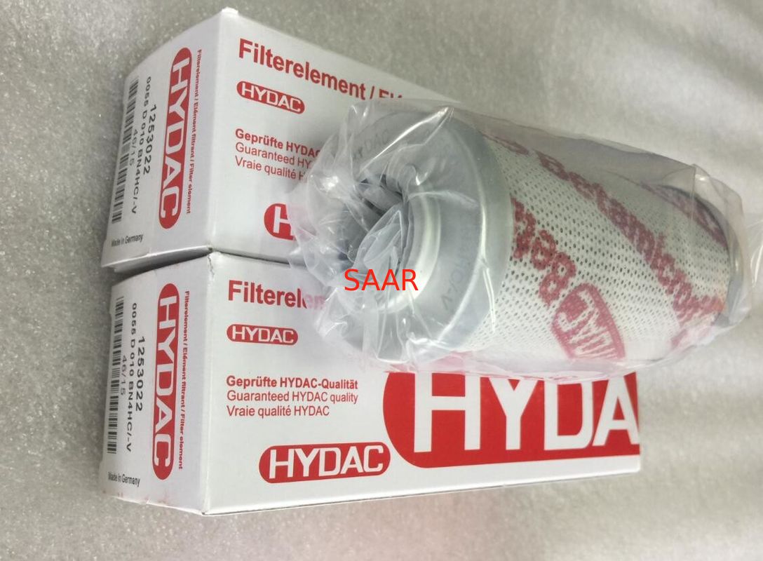 1263404, 0030D003ON/-V Yüksek Verimlilikli Hydac Filtre Elemeni 0015D 0030D 0055D 0060D 0075D 0095D Serisi