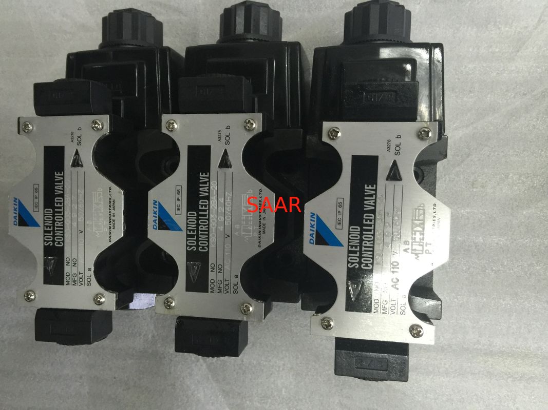Suya Dayanıklı Endüstriyel Hidrolik Valf / Solenoid Kumandalı Valf Daikin KSO-G03 Serisi