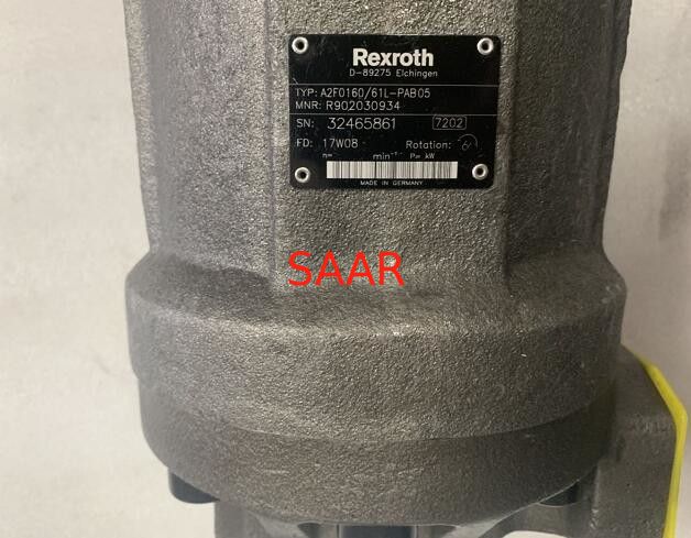 Rexroth Eksenel Pistonlu Sabit Pompa Tipi A2FO160, A2FO180