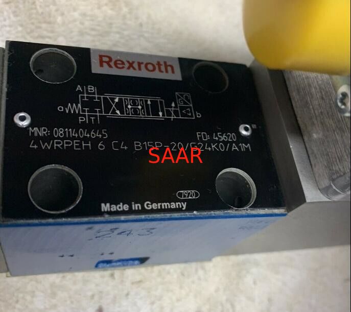 0811404645 4WRPEH6C4B15P-2X / G24K0 / A1M 4WRPEH6C4B15P-20 / G24K0 / A1M Yön Kontrol Vanası Entegre Elektronik