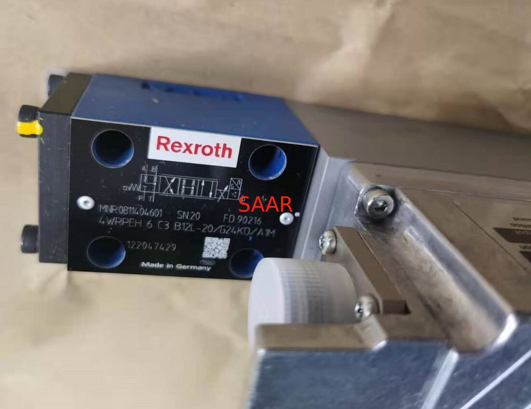 0811404601 4WRPEH6C3B12L-20 / G24K0 / A1M 4WRPEH6C3B12L-2X / G24K0 / A1M Entegre Elektronik Yön Kontrol Vanası