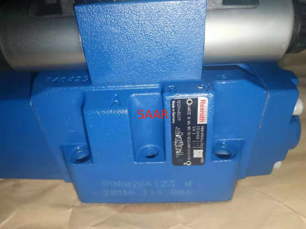 R901447945 4WRZE16W6-180-70 / 6EG24N9ETK31 / F1M 4WRZE16W6-180-7X / 6EG24N9ETK31 / F1M Oransal Yön Valfi