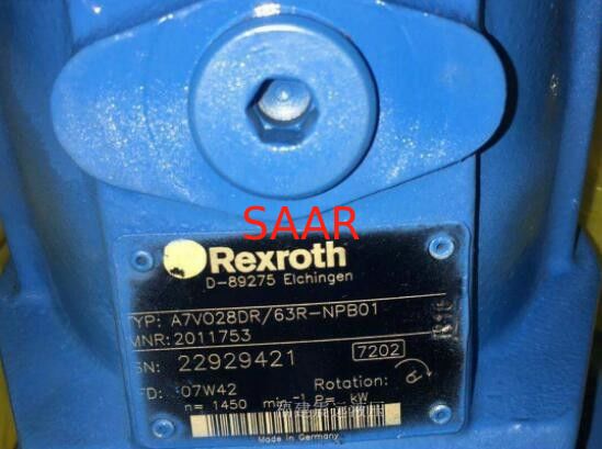 R902223310 A7VO28DR/63R-NPB01 Rexroth Eksenel Pistonlu Değişken Pompa A7VO28DR Tipi