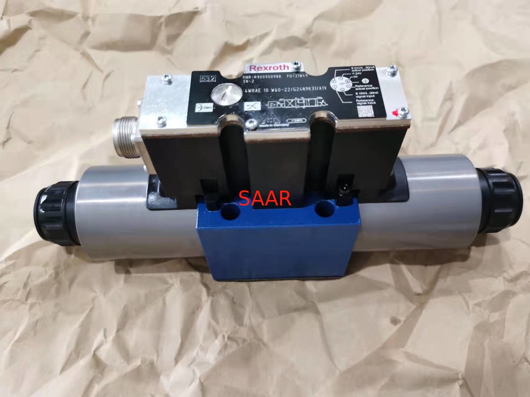 Rexroth R900900988 4WRAE10W60-2X/G24N9K31/A1V 4WRAE10W60-22/G24N9K31/A1V Oransal Yön Valfleri