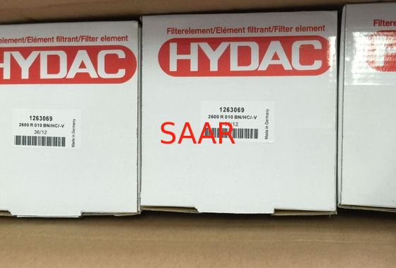 Yedek Hidrolik Dönüş Hattı Filtre Elemanları Hydac 2600R Serisi Yüksek Hassasiyetli