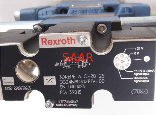 Yeni Rexroth Solenoid Valf, Hidrolik Yön Kontrol Vanası 4WRZE10