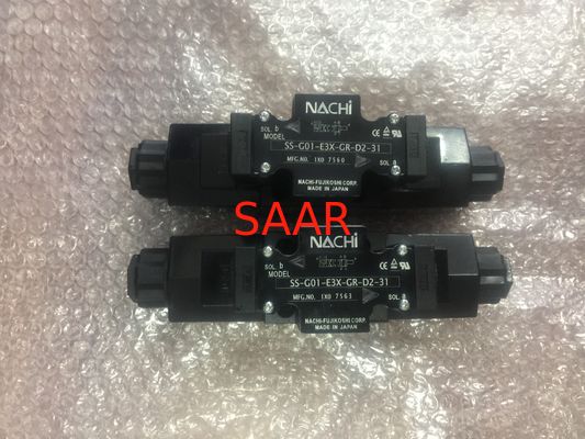 Nachi SS-G01 Serisi Endüstriyel Hidrolik Valf, Düşük Gürültülü Islak Tip Solenoid Valfler