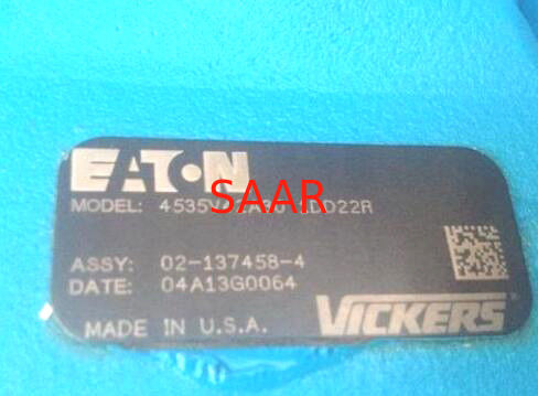 02-137458-4 4535V42A30-1DD22R Eaton Vickers 4535V Tipi Çift Kanatlı Pompa