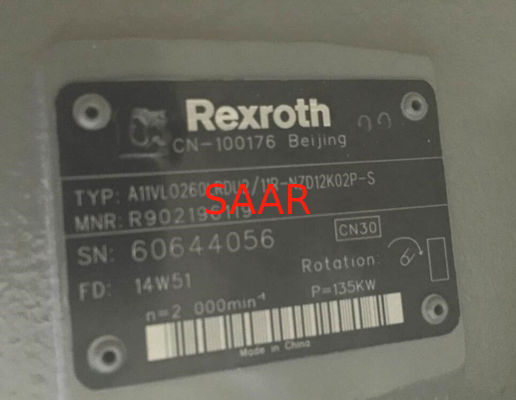 R902196119 A11VLO260LRDU2/11R-NZD12K02P-S Rexroth A11VO Tip Eksenel Pistonlu Değişken Pompa