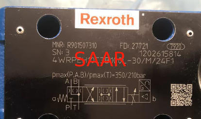 R901507310, 4WRPEH10C3B100L-3X/M/24F1 Rexroth 4WRPEH-3X Serisi Oransal Valf