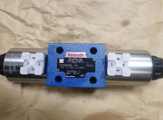 Rexroth R900588201 4WE10E3X/CG24N9K4 4WE10E33/CG24N9K4 Solenoid Aktuat ile Doğrudan Çalıştırılan Yönlendirme Bobin Valfları